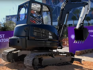 3D эскаватор